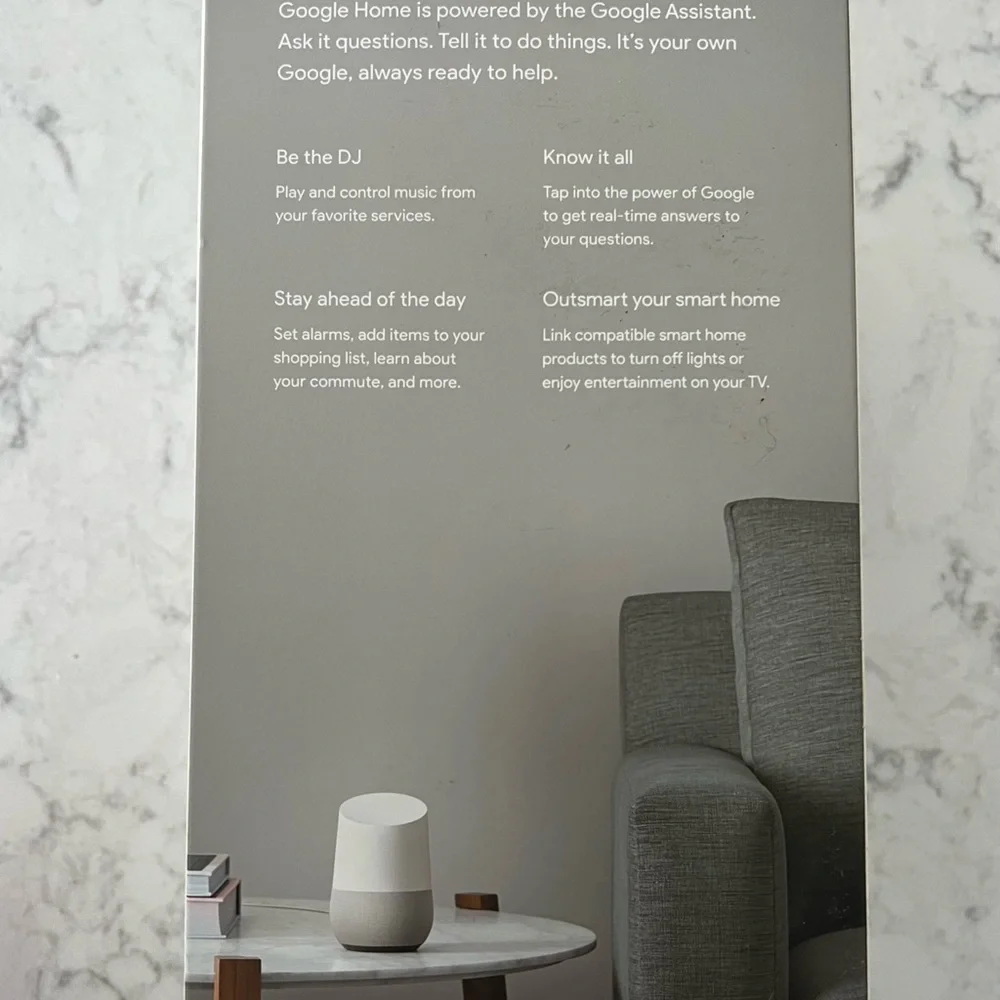 Google Home - Smart Speaker & Google Assistant